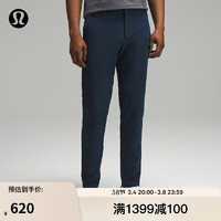 lululemon 丨Commission 男士修身款长裤 32&amp;quot; LM5AF2S 海军蓝