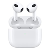 520心动礼、百亿补贴：Apple 苹果 AirPods 3 半入耳式真无线蓝牙耳机 白色