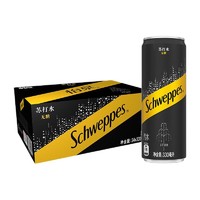 百亿补贴：Schweppes 怡泉 Coca-Cola 可口可乐 怡泉苏打水原味柠檬味 330ml*24罐装